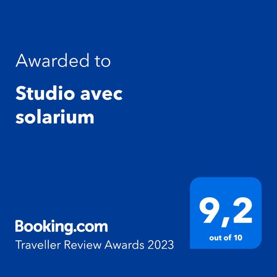Studio Avec Solarium Bourg-Saint-Maurice Luaran gambar